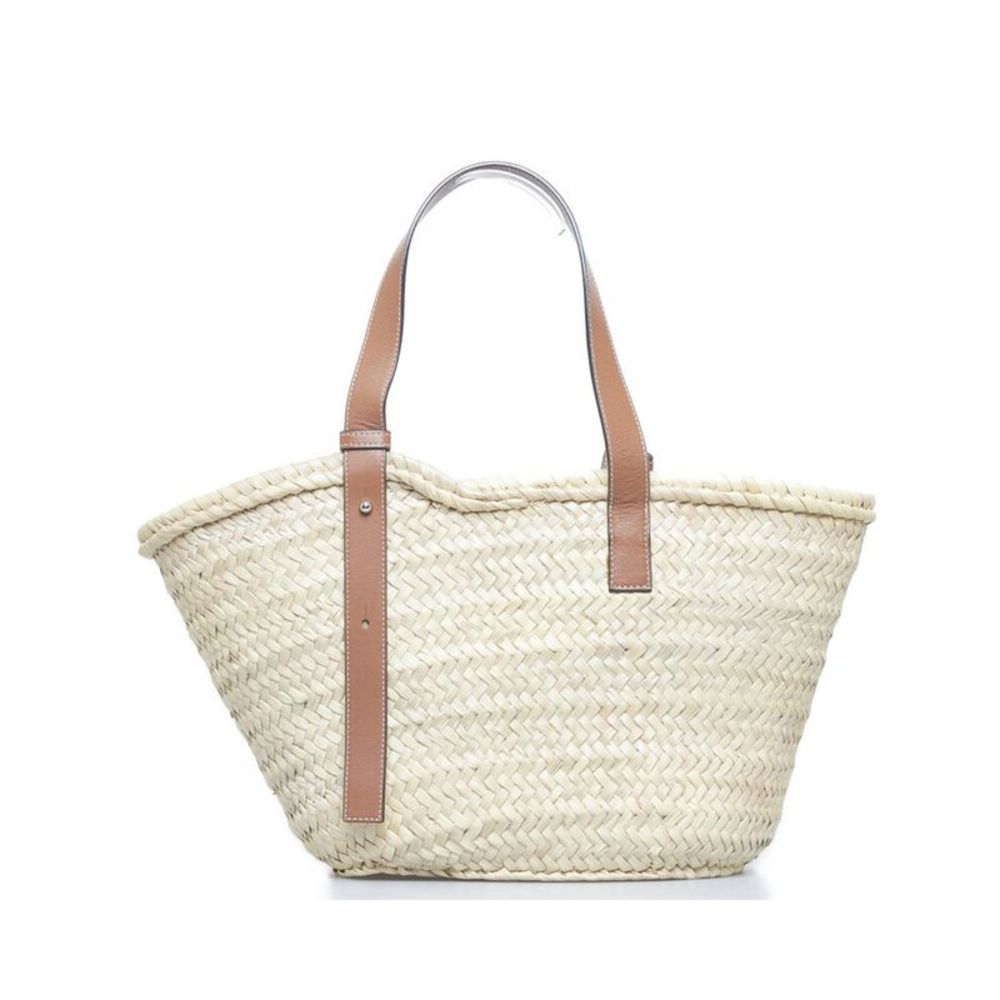 Pre Loved Loewe Raffia Basket Tote Bag in AB Condition - Picture 3 of 10